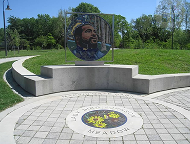 Marvin Gaye Park Corridor